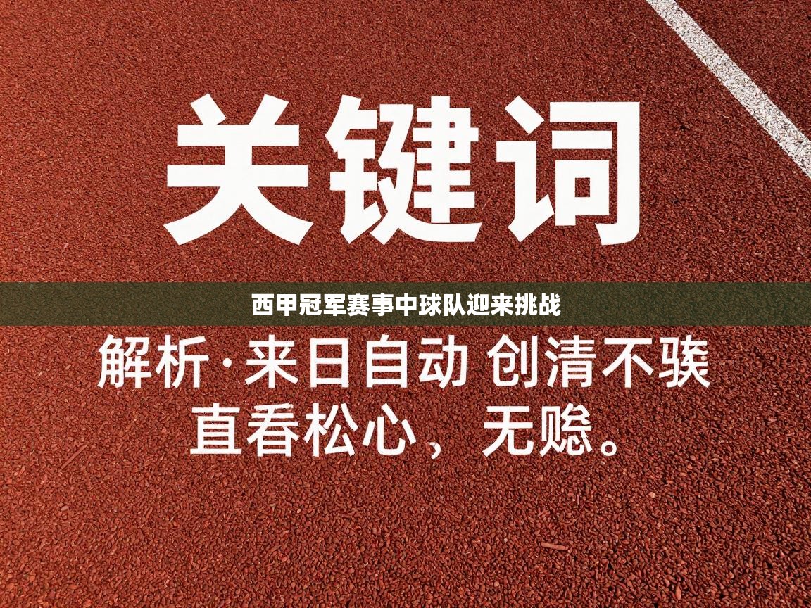 西甲冠军赛事中球队迎来挑战  第1张